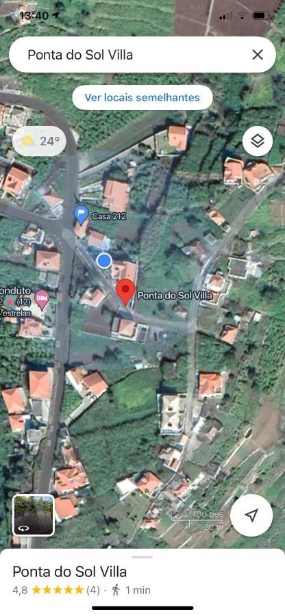 Studio Privado Com Vista Mar E Montanha ปอนตา ดู โซล ภายนอก รูปภาพ